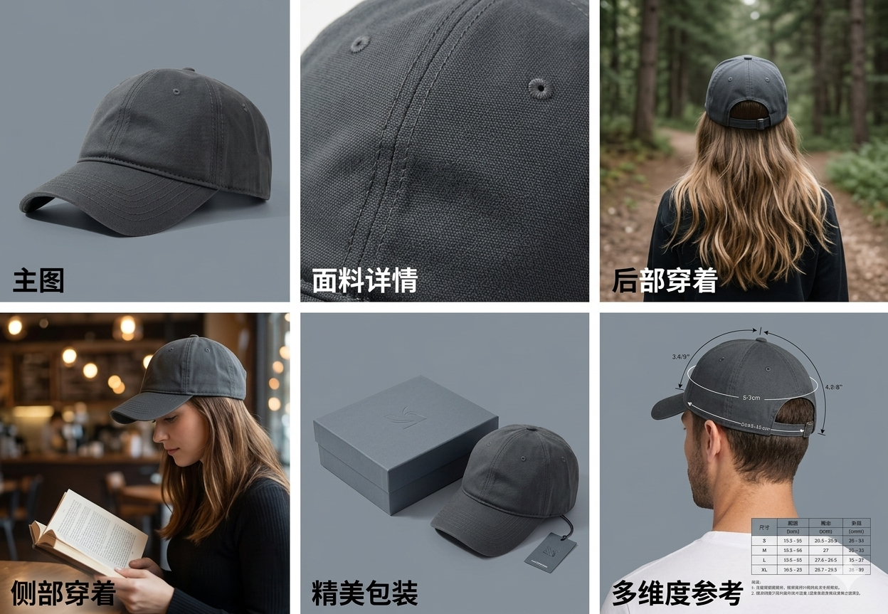 AI生成电商组图